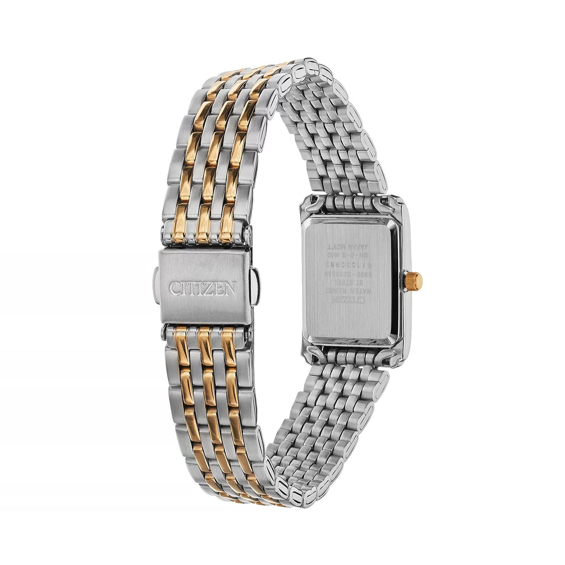 Citizen Two-Tone Stainless Steel White Dial Watch