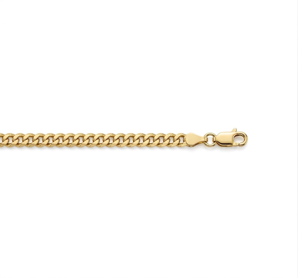 2.3mm Solid Curb Link Necklace | 20 Inch | 10K Yellow Gold | 371-060-20 - Brownee Jewelers