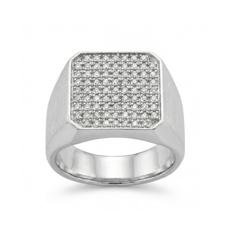 Diamond Signet Ring