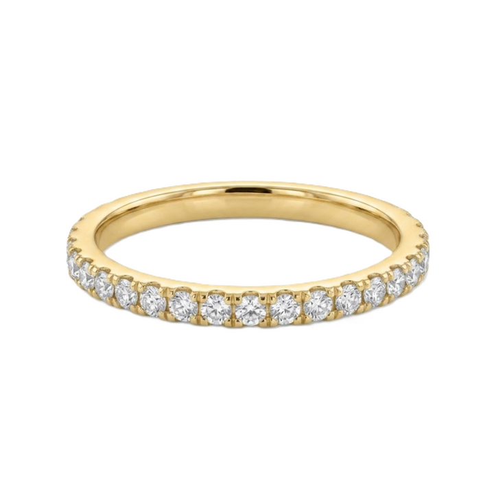 Diamond Pavé Wedding Band | 14K Yellow Gold | .20 CTW Diamonds | R6251-020YD - Brownee Jewelers