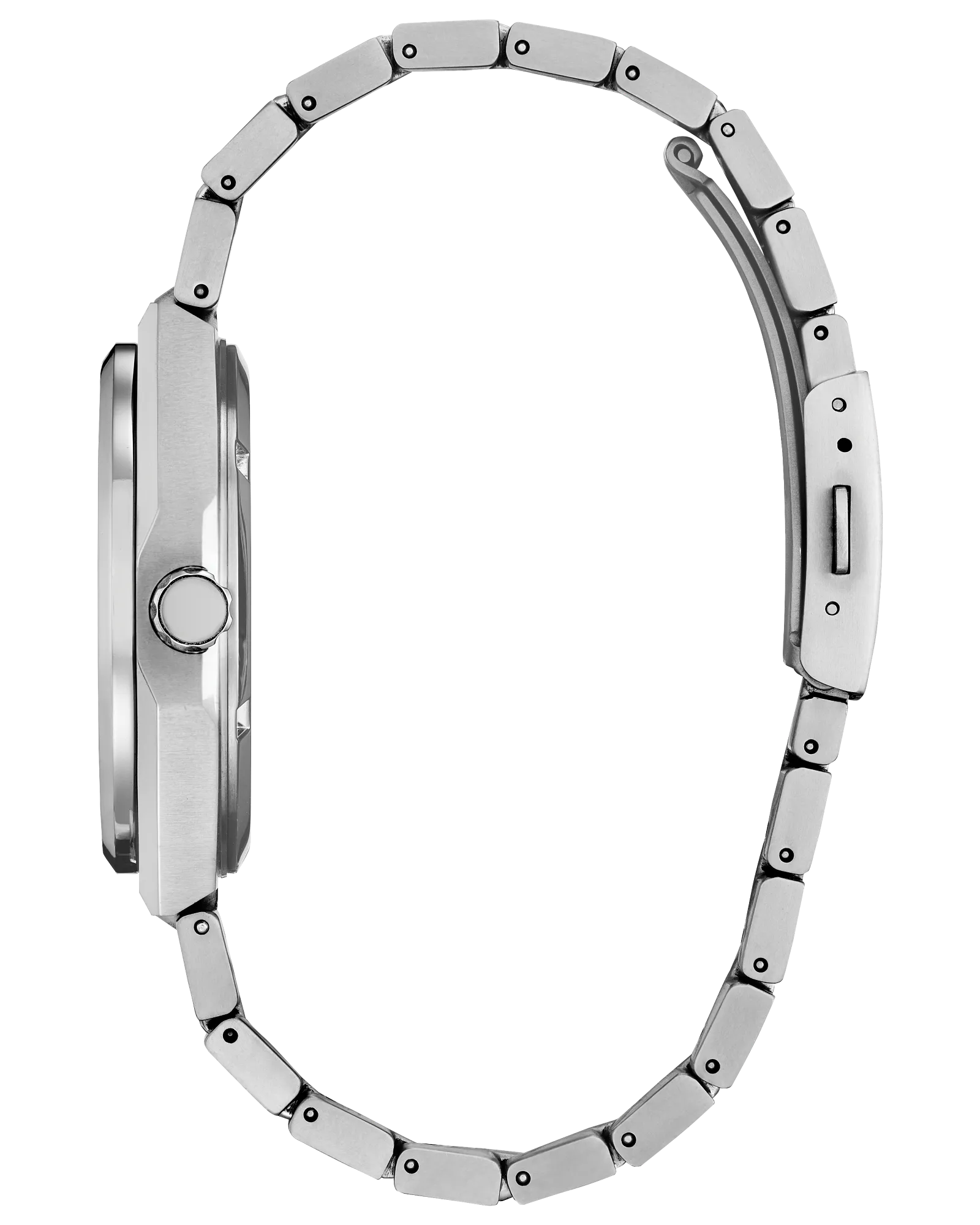 Zenshin Three-Hand | Citizen Eco-Drive Watch | Titanium | White Dial Day-Date | Integrated Bracelet WR100 - Brownee Jewelers