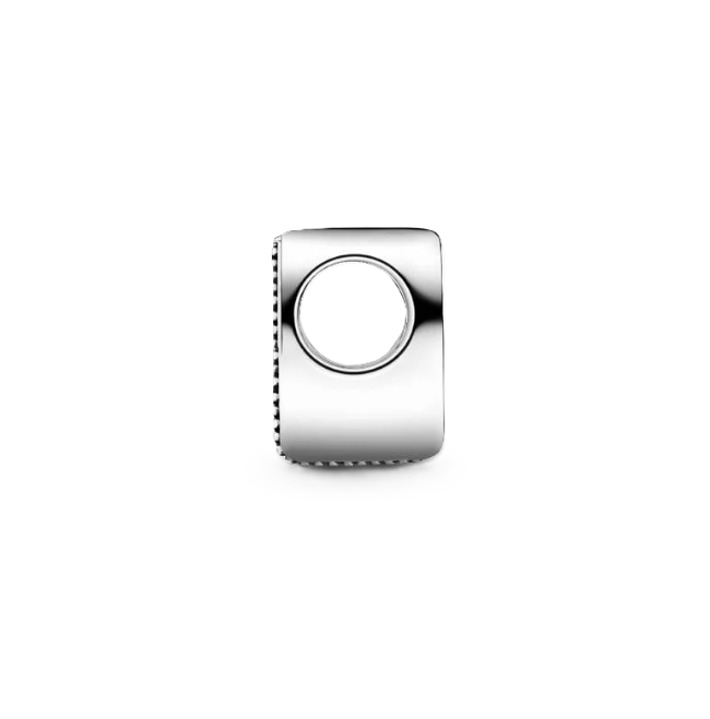 Pandora Letter V Alphabet Charm in Sterling Silver