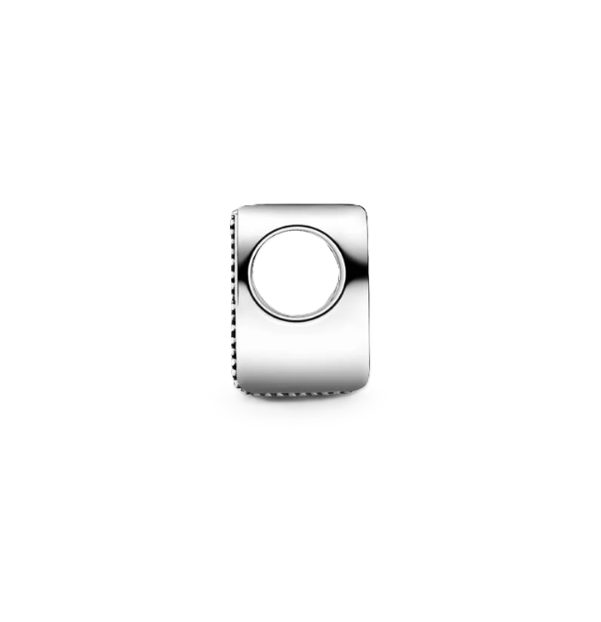 Pandora Letter W Alphabet Charm in Sterling Silver