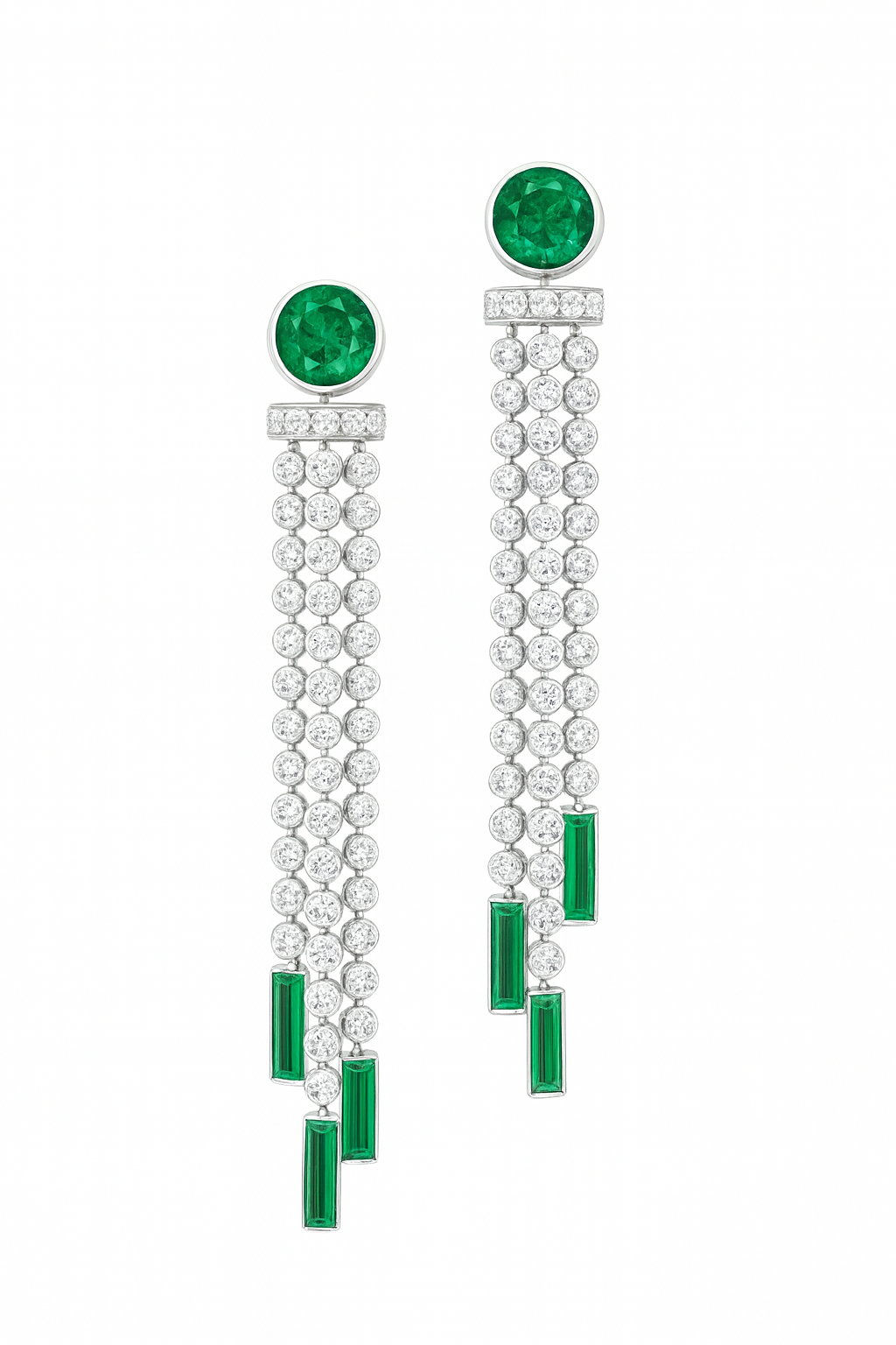 Waterfall Earrings Lab Grown