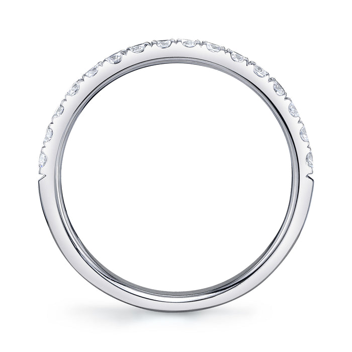 SHY CREATION ETERNAL | 0.40CT DIAMOND BAND | 14K WHITE GOLD | SC22004434 - Brownee Jewelers