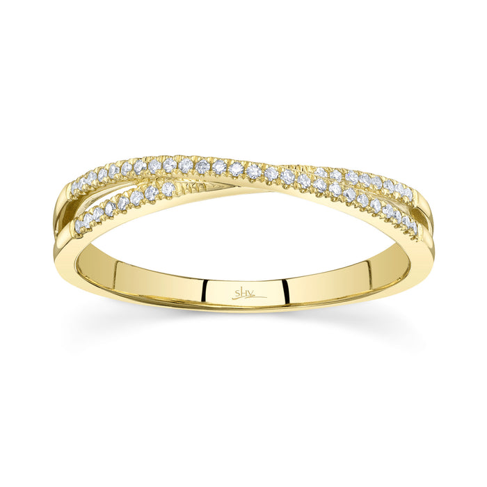 SHY CREATION KATE | 0.09CT DIAMOND RING | 14K YELLOW GOLD | SC22005549 - Brownee Jewelers